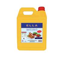 4L Jerry Can ELLA Vegetable Cooking oil (english & Arabic Label)